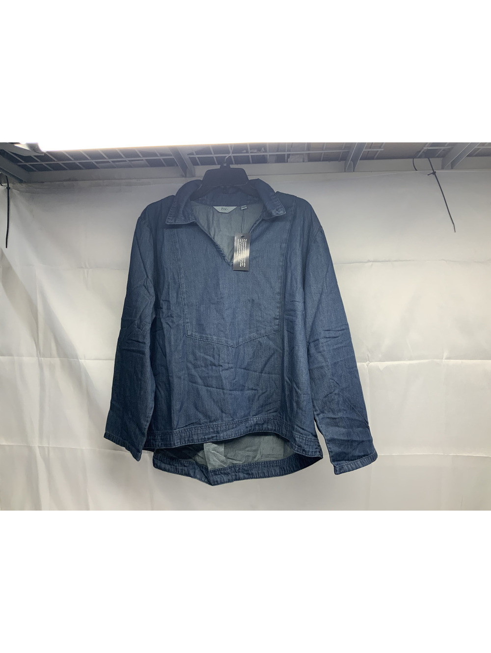 Denim long sleeve shirt 100% cotton-size MEDIUM